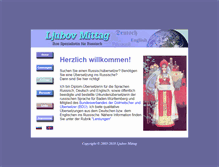 Tablet Screenshot of mittag-uebersetzungen.de